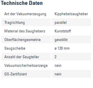 Info Kipphebelsaugheber